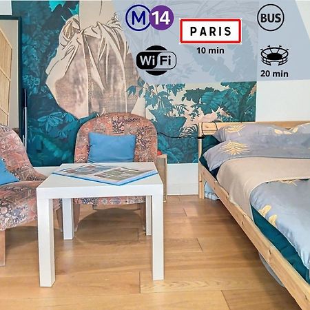 Апартаменти Le Chic Audonien - Cozy Nest Before Gates Of Paris - Access From Cdg & Orly Airports - Wi-Fi - Smart Tv Сент-Уан Екстер'єр фото